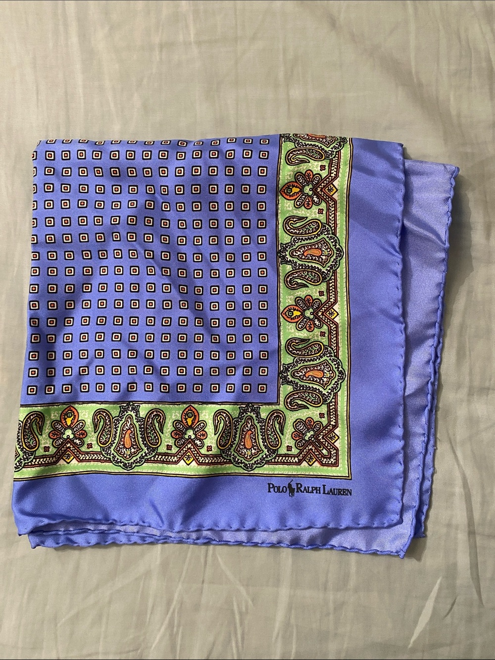Polo Ralph Lauren Silk Pocket Square